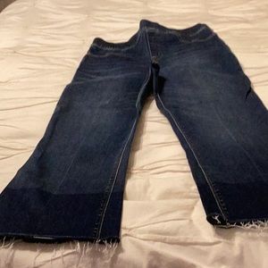 Spanx size large pull on jeans
